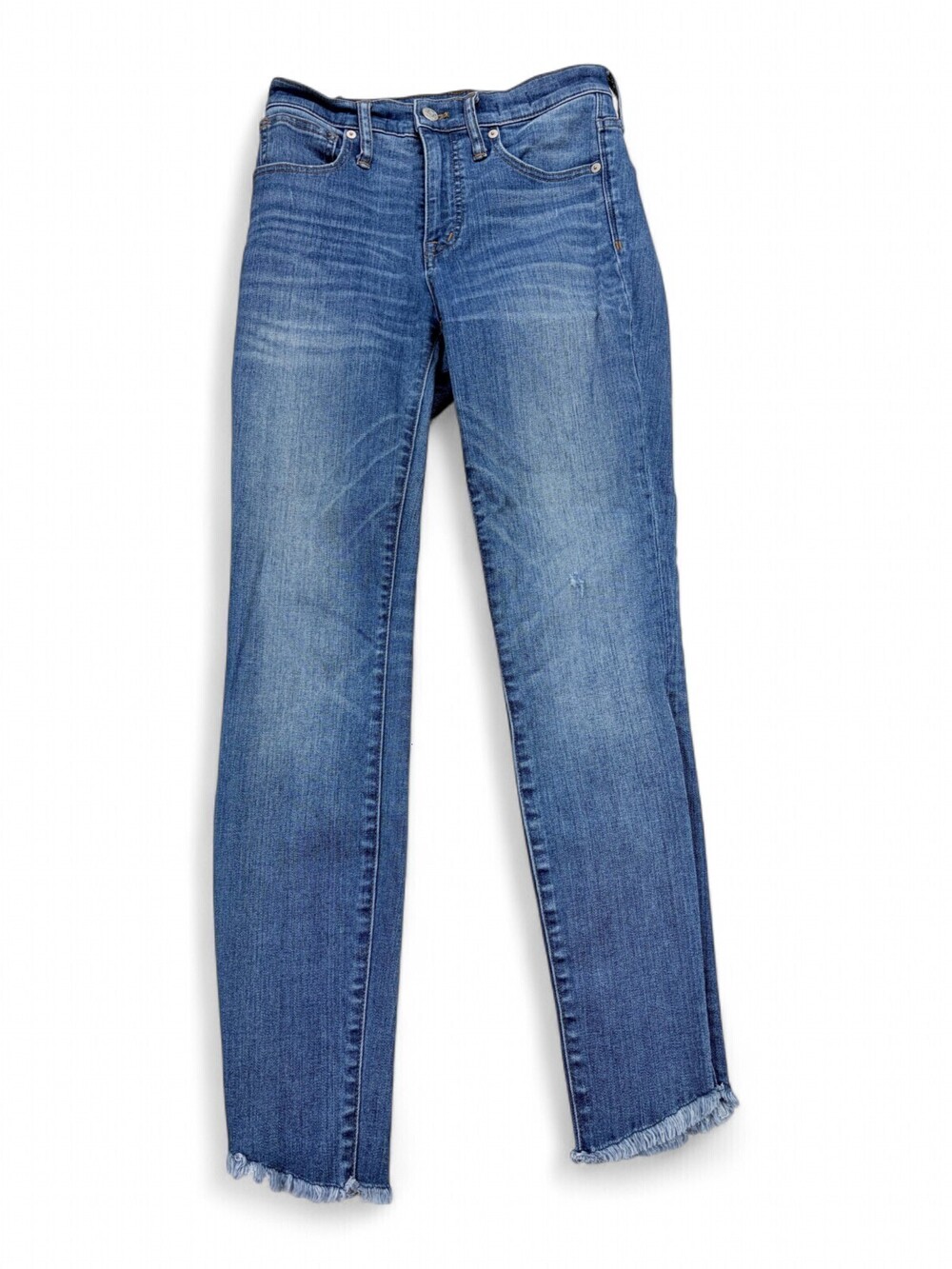 Madewell 10in High-Rise Skinny Jeans Size 25 Raw Hem